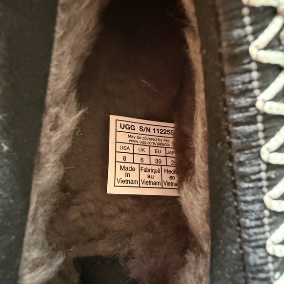 New, in Box! UGG Women’s Tazz Suede Platform Clog Slippers, Sz 8 - Picture 6 of 9